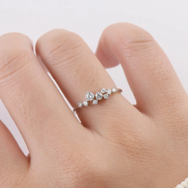 Sparkling Moissanite Rings for Women