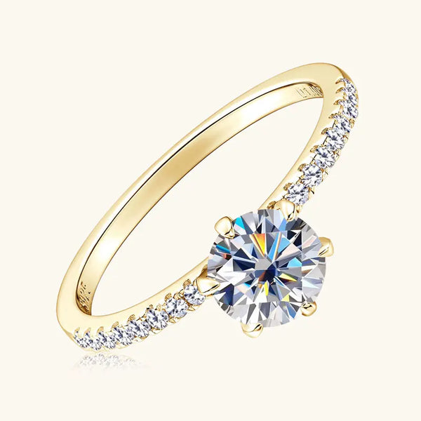 Elegant Moissanite Ring