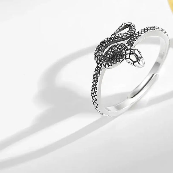 Vintage Cobra Silver Ring