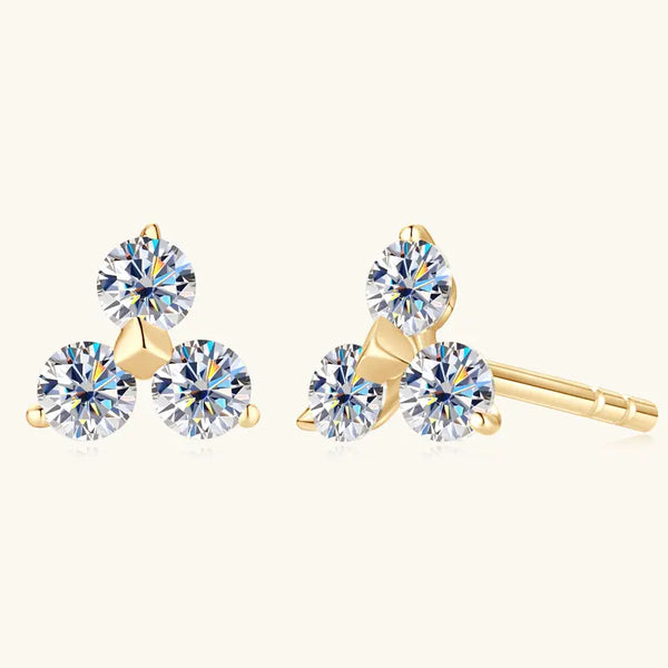 Exquisite Gold Mini Studs