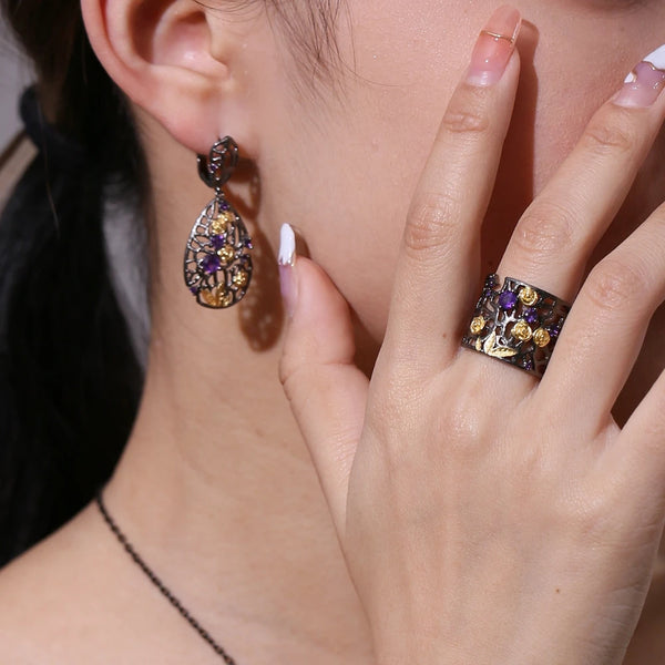 Elegant Secret Garden Earrings