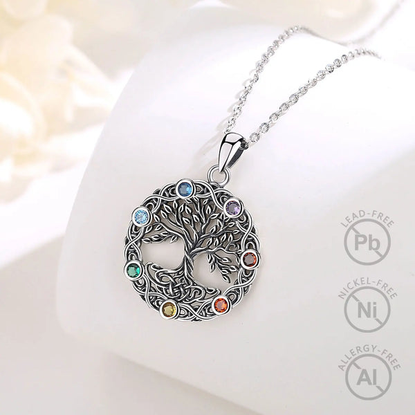 Chakra Harmony Tree Necklace