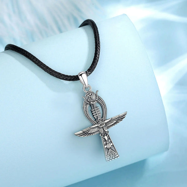 Elegant Ankh Cross Necklace