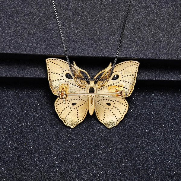 Celestial Butterfly Convertible Brooch & Pendant