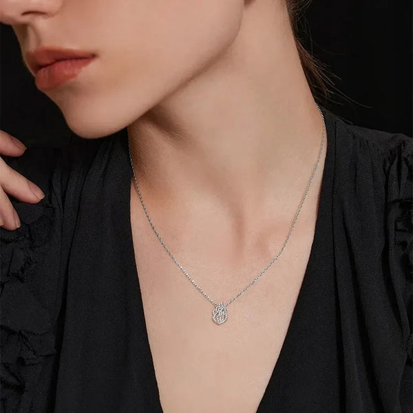 Eternal Flame Moissanite Necklace