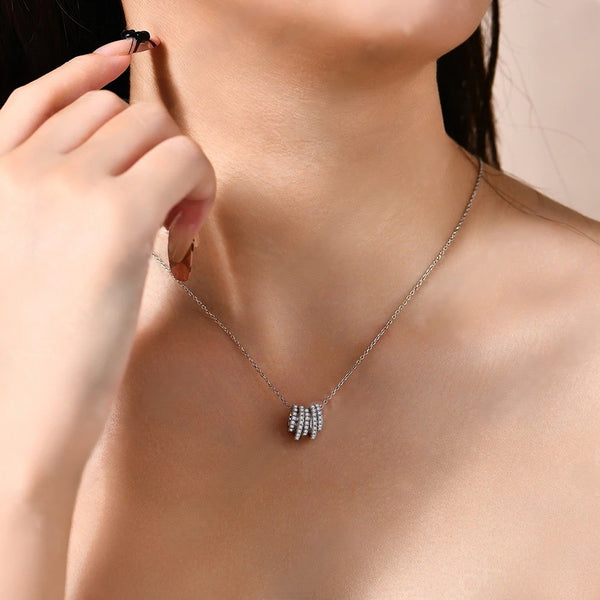 Eternal Glide S925 Moissanite Necklace