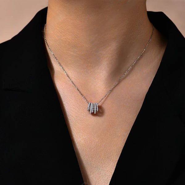 Eternal Glide S925 Moissanite Necklace