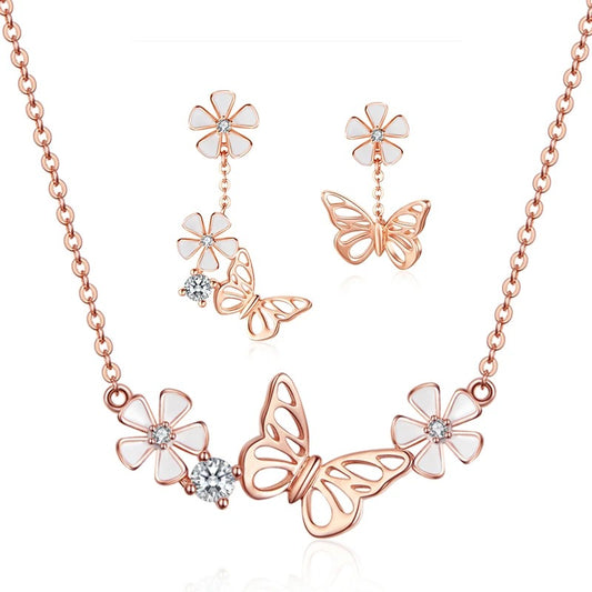 Butterfly Elegance Jewelry Set