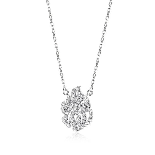 Eternal Flame Moissanite Necklace