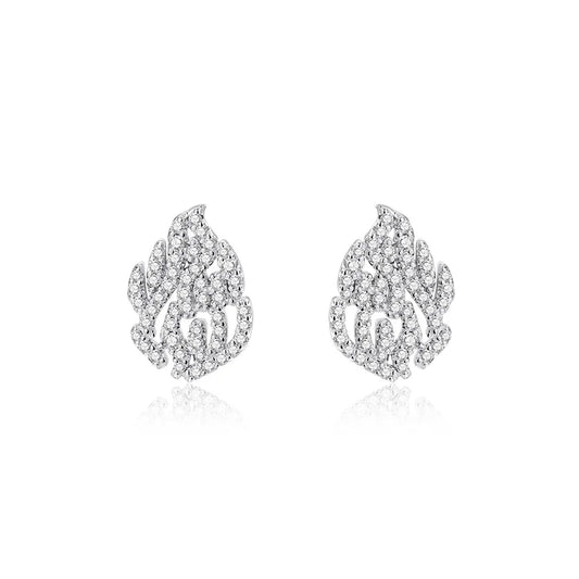 Eternal Flame Moissanite Studs
