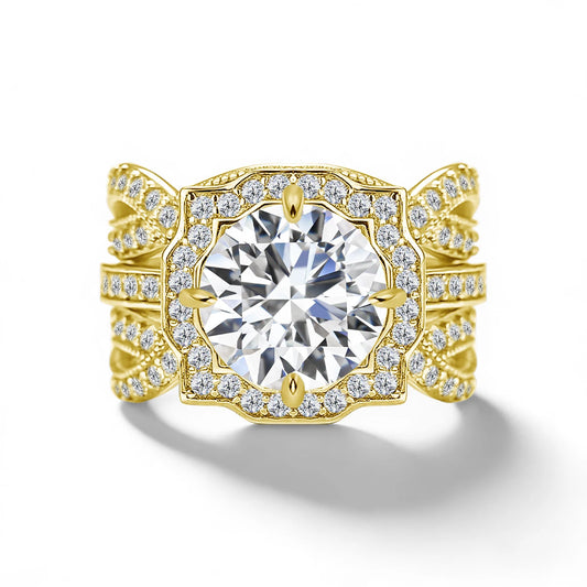 Grand Royal 2-Piece Bridal Ring Set (3.0ct)