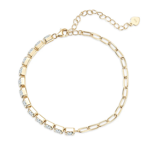 Sparkling Moissanite Bracelet