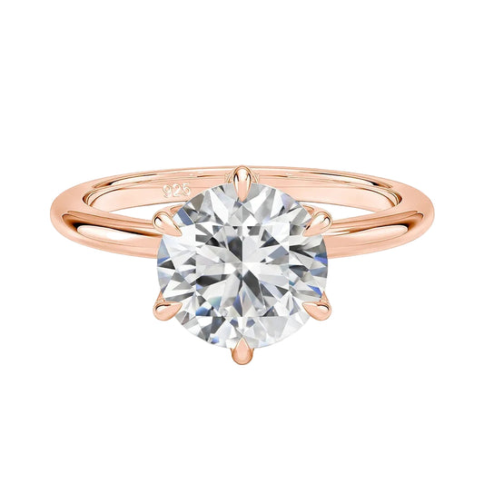 The Classic Six-Prong Moissanite Ring