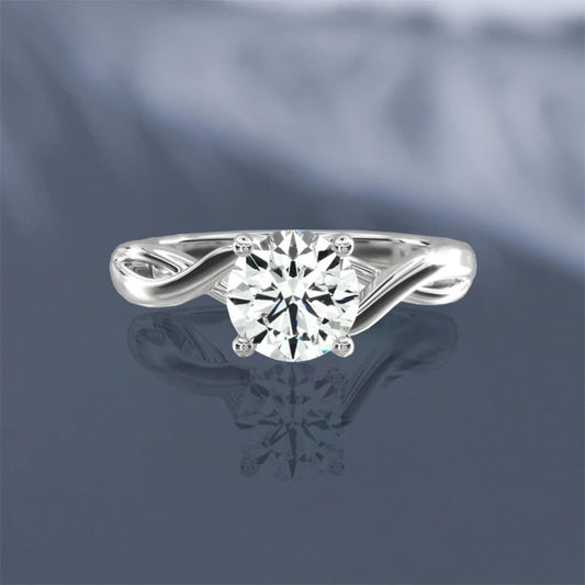 Vintage Twist Promise Ring