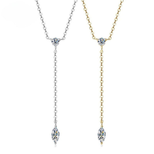 Elegant Moissanite Pendant Necklace