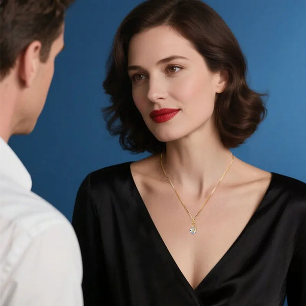 Eternal Link Moissanite Necklace