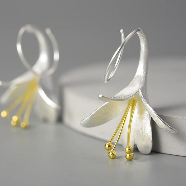 Big Flower Dangle Earrings - CoFuze™