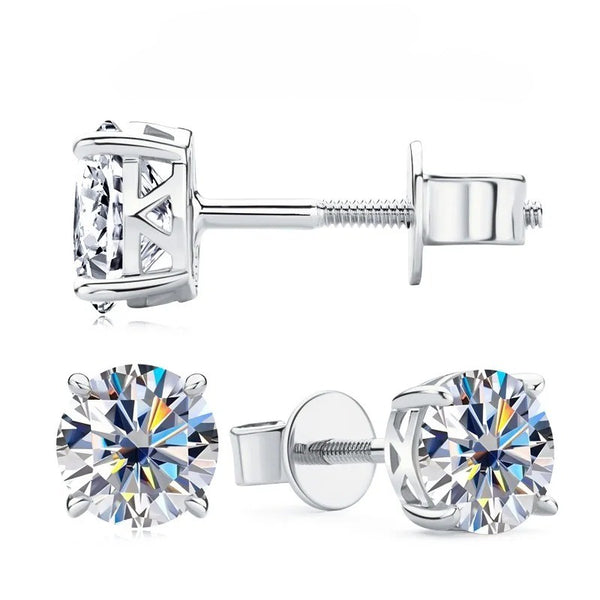 True Gold Moissanite Studs - CoFuze™
