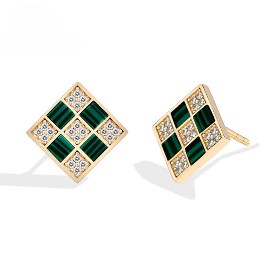 Sparkling Geometry Stud Earrings - CoFuze™