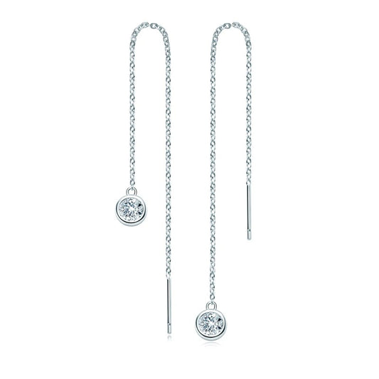 Sparkling Chain Tassel Earrings - CoFuze™