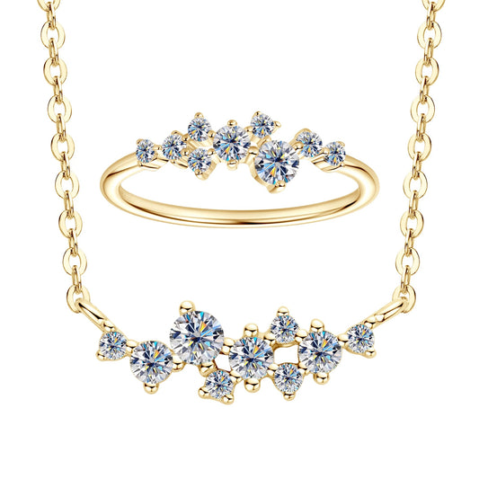 Lunaire Cluster Jewelry Set - CoFuze™