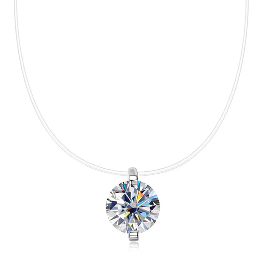 Phantom Solitaire Diamond Necklace - CoFuze™