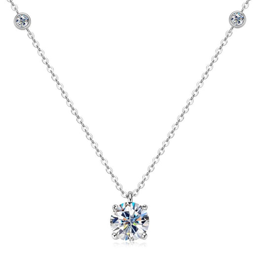 Sparkling Moissanite Pendant Necklace - CoFuze™