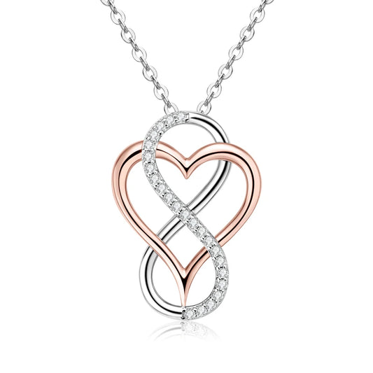 Heart Infinity Pendant Necklace - CoFuze™