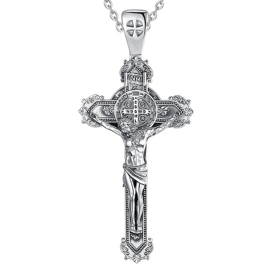 925 Silver Saint Benedict Necklace - CoFuze™