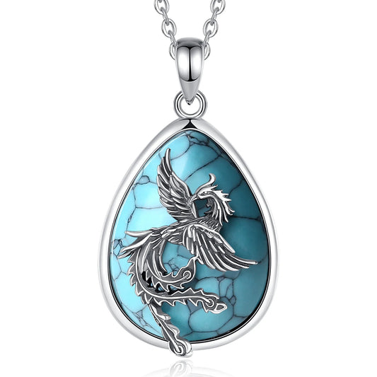 Phoenix Silver Pendant Necklace - CoFuze™