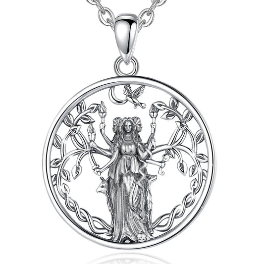 Sterling Silver Moon Necklace - CoFuze™