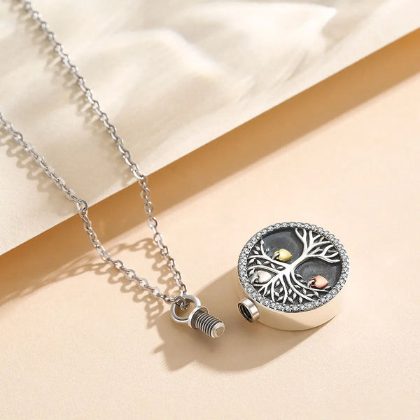 Tree of Life Heart Locket Necklace - CoFuze™