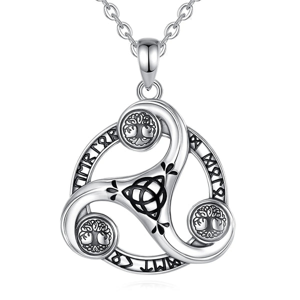 Viking Rune Silver Necklace - CoFuze™