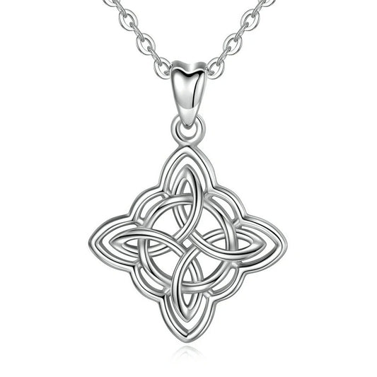 Sterling Silver Celtic Knot Necklace - CoFuze™