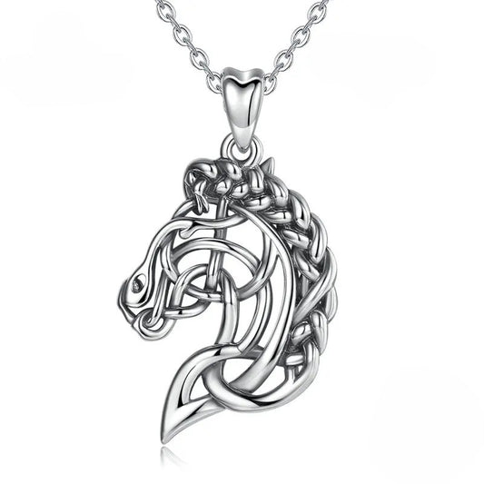 Spirit Horse Silver Necklace - CoFuze™