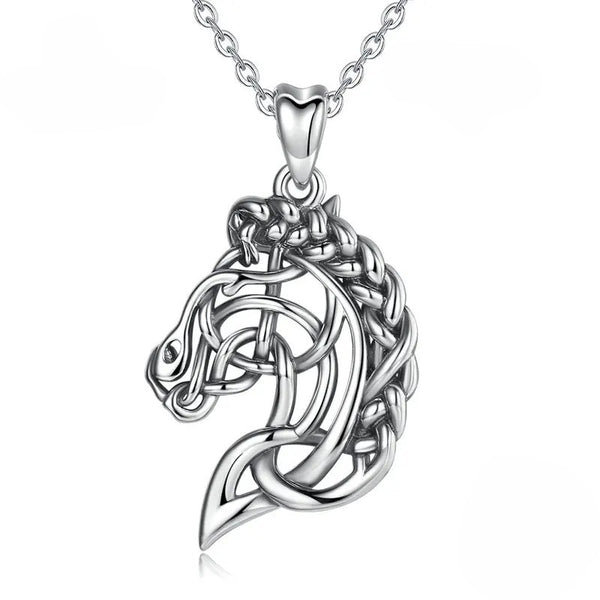 Spirit Horse Silver Necklace - CoFuze™