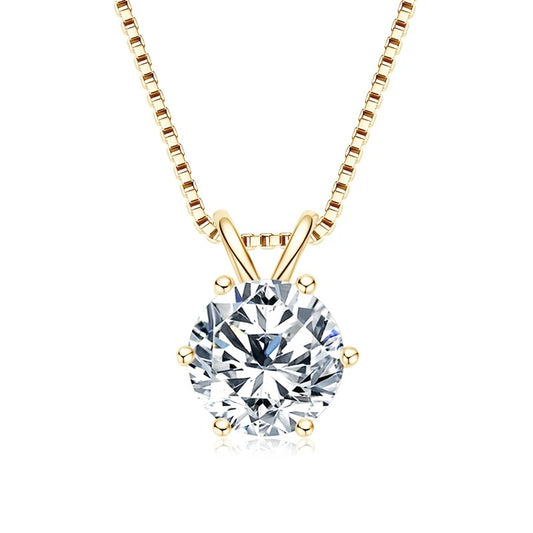 Sparkling Moissanite Pendant Necklace - CoFuze™