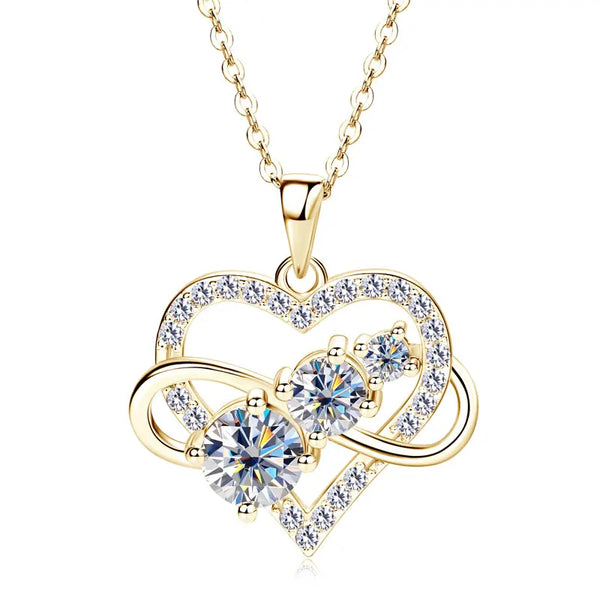 Heart & Infinity Necklace - CoFuze™