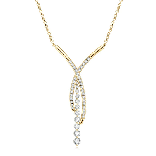 Moissanite Sparkle Necklace - CoFuze™