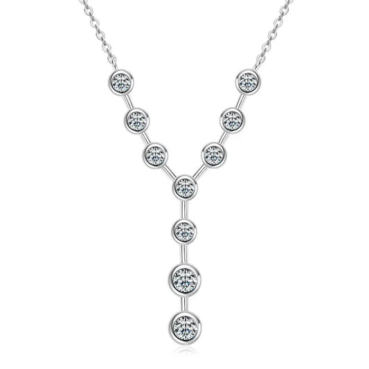 Sparkling Moissanite Y Necklace - CoFuze™