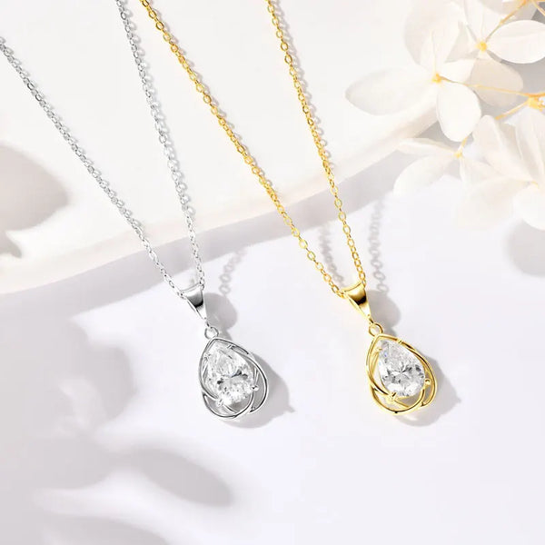 Sparkling Teardrop Necklace - CoFuze™