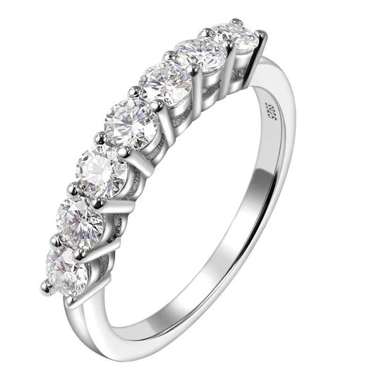 Sparkling Moissanite Eternity Ring - CoFuze™