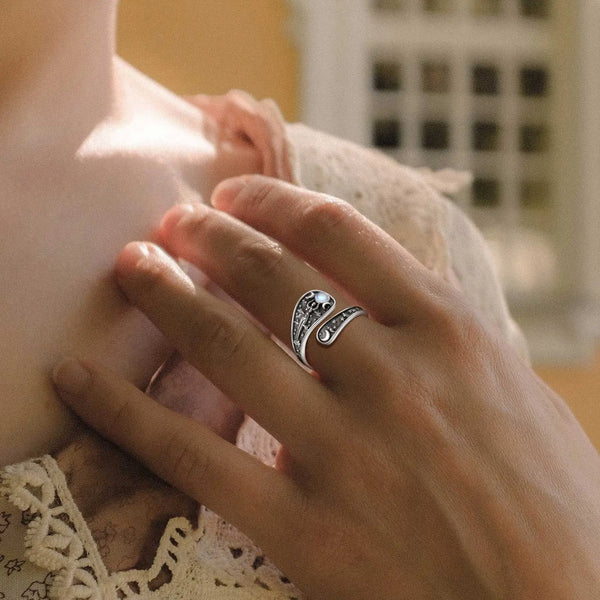 Moon Goddess Adjustable Ring