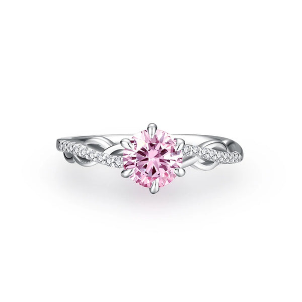 Sparkle Pink Promise Ring