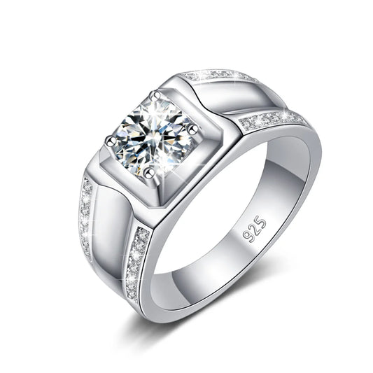 Dazzling Moissanite Men's Ring - CoFuze™