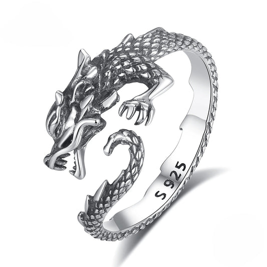 Sterling Silver Dragon Ring - CoFuze™
