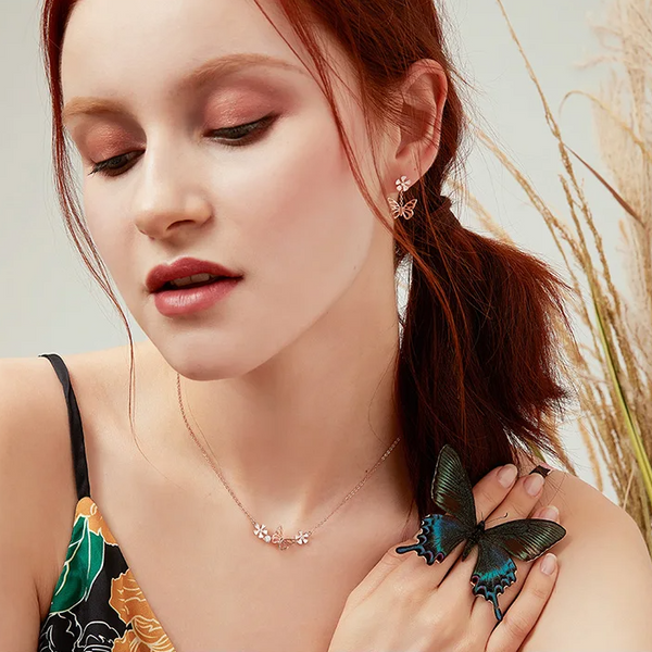 Butterfly Elegance Jewelry Set