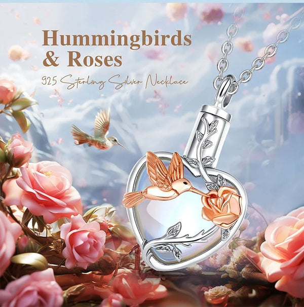 Hummingbird Memory Pendant