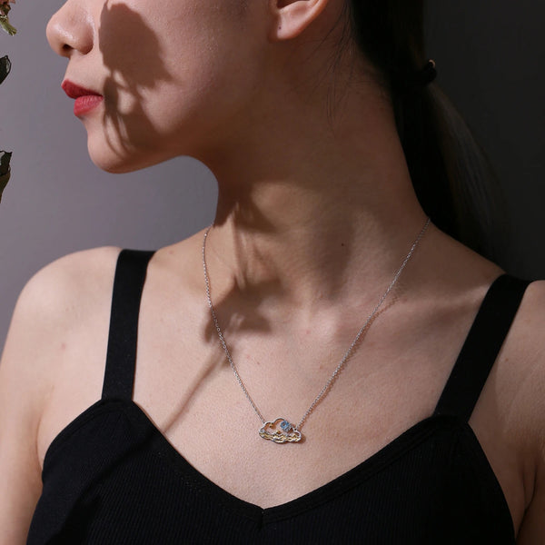 Sternenmeer-Anhänger aus Sterlingsilber