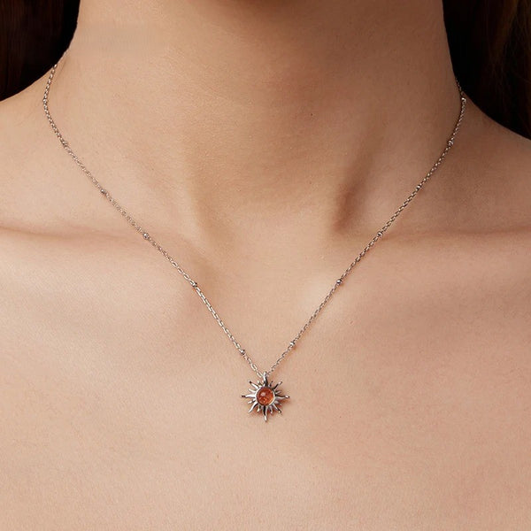 Golden Sunstone Necklace